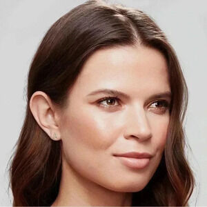 1 Pair 14K Gold Plated Alphabet Letter Initial Earrings